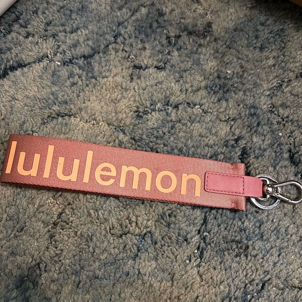 Lululemon keychain